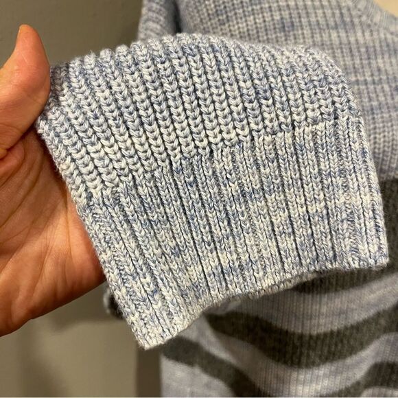 Victoria’s Secret chunky knit striped oversized sweater - Picture 7 of 13